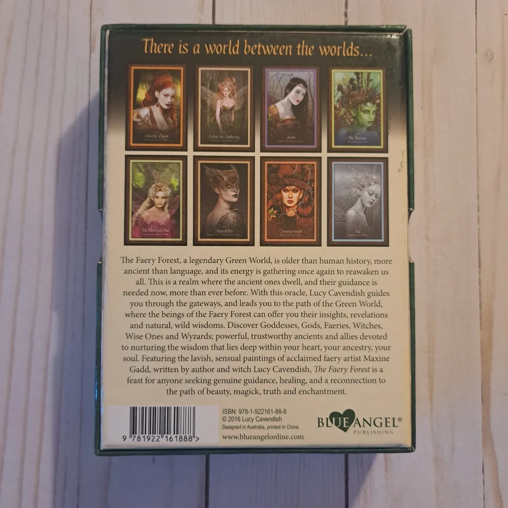The Faery Forest Oracle Deck By Lucy Cavendish - Picture 7 of 7